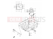 SUZUKI GSX600F / GSX600FU / GSX600FU2 M (1991) 6 - OIL PAN
