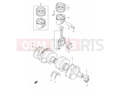 SUZUKI GSX600F / GSX600FU / GSX600FU2 M (1991) 8 - CRANKSHAFT