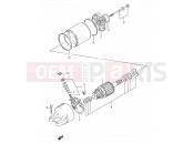 SUZUKI GSX600F / GSX600FU / GSX600FU2 M (1991) 19 - STARTING MOTOR