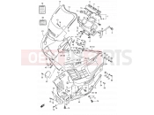 SUZUKI GSX600F / GSX600FU / GSX600FU2 M (1991) 40E - COWLING (MODEL M 0JW)