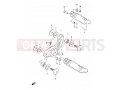SUZUKI GSX600F / GSX600FU / GSX600FU2 N (1992) 32 - FOOTREST