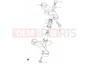 SUZUKI GSX600F / GSX600FU / GSX600FU2 N (1992) 45 - STEERING STEM