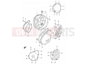 SUZUKI GSX600F / GSX600FU2 V (1997) 5 - CRANKCASE COVER