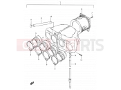 SUZUKI GSX600F / GSX600FU2 V (1997) 14 - AIR CLEANER