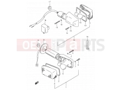 SUZUKI GSX600F / GSX600FU2 V (1997) 27 - TURN SIGNAL LAMP
