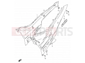 SUZUKI GSX600F / GSX600FU2 V (1997) 36 - FRAME COVER