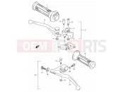 SUZUKI GSX600F / GSX600FU2 V (1997) 39 - HANDLE LEVER