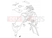 SUZUKI GSX600F / GSX600FU2 V (1997) 40 - REAR FENDER