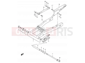 SUZUKI GSX600F / GSX600FU2 V (1997) 52 - REAR SWINGING ARM