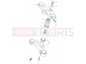 SUZUKI GSX600F / GSX600FU2 V (1997) 47 - STEERING STEM