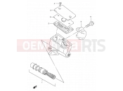 SUZUKI GSX600F / GSX600FU2 V (1997) 51 - FRONT MASTER CYLINDER