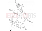SUZUKI GSX600F / GSX600FU2 V (1997) 53 - REAR CUSHION LEVER