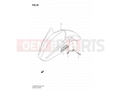 SUZUKI GSX650FA K9 (2009) (E02) 40 - FRONT FENDER