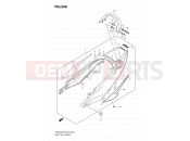 SUZUKI GSX650FA K9 (2009) (E02) 50A - SEAT TAIL COVER (MODEL K9)