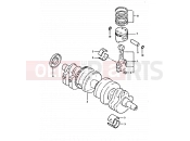 SUZUKI GSX750E T (1996) 7 - CRANKSHAFT