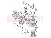 SUZUKI GSX750E T (1996) 11 - CARBURETOR