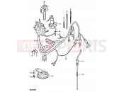 SUZUKI GSX750E T (1996) 39 - WIRING HARNESS
