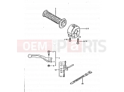 SUZUKI GSX750E T (1996) 71 - RIGHT HANDLE SWITCH