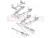SUZUKI GSX750E T (1996) 78 - REAR SWINGING ARM