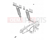 SUZUKI GSX750E T (1996) 79 - CHAIN CASE - SHOCK ABSORBER