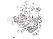 SUZUKI GSX750ES D (1983) 2 - CYLINDER HEAD