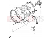 SUZUKI GSX750ES / GSX750EF / GSX750E E (1984) 28 - HEADLAMP (GSX750EE)