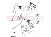 SUZUKI GSX750ES / GSX750EF / GSX750E E (1984) 30 - TURN SIGNAL LAMP (E02,E15,E16,E17,E22,E26)