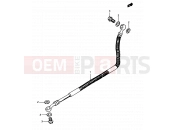 SUZUKI GSX750ES / GSX750EF / GSX750E E (1984) 83 - REAR BRAKE HOSE