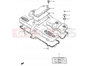 SUZUKI GSX750ES / GSX750EF / GSX750E F (1985) 1 - CYLINDER HEAD COVER