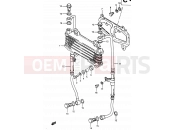 SUZUKI GSX750ES / GSX750EF / GSX750E F (1985) 14 - OIL COOLER