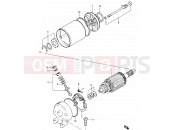 SUZUKI GSX750ES / GSX750EF / GSX750E F (1985) 18 - STARTING MOTOR