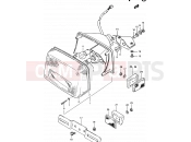 SUZUKI GSX750ES / GSX750EF / GSX750E F (1985) 28 - REAR COMBINATION LAMP