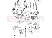 SUZUKI GSX750ES / GSX750EF / GSX750E F (1985) 29 - WIRING WARNESS