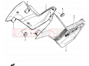 SUZUKI GSX750ES / GSX750EF / GSX750E F (1985) 41 - FRAME COVER (GSX750EFF)