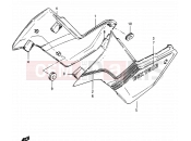 SUZUKI GSX750ES / GSX750EF / GSX750E F (1985) 42 - FRAME COVER (GSX750EF)