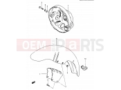 SUZUKI GSX750ES / GSX750EF / GSX750E F (1985) 45 - HEADLAMP HOUSING - FRONT FENDER