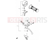 SUZUKI GSX750ES / GSX750EF / GSX750E F (1985) 51 - LEFT HANDLE SWITCH