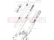 SUZUKI GSX750ES / GSX750EF / GSX750E F (1985) 43 - FRONT DAMPER