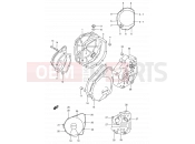 SUZUKI GSX750F K3 (2003) 5 - CRANKCASE COVER