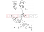 SUZUKI GSX750F K3 (2003) 8 - CRANKSHAFT