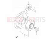SUZUKI GSX750F K3 (2003) 9 - STARTER CLUTCH