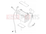 SUZUKI GSX750F K3 (2003) 23 - BATTERY