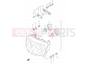 SUZUKI GSX750F K3 (2003) 26 - HEADLAMP (MODEL W/X/Y/K1/K2 E02,E24)