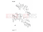 SUZUKI GSX750F K3 (2003) 33B - FOOTREST (MODEL K1/K2/K3)