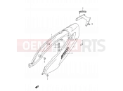 SUZUKI GSX750F K3 (2003) 36D - FRAME COVER (MODEL K3)