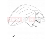 SUZUKI GSX750F K3 (2003) 37A - FRONT FENDER (MODEL K3)