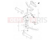 SUZUKI GSX750F K3 (2003) 39 - HANDLE LEVER
