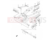 SUZUKI GSX750F K3 (2003) 52 - REAR SWINGING ARM