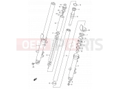 SUZUKI GSX750F K3 (2003) 46A - FRONT DAMPER (MODEL K3)