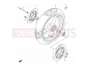 SUZUKI GSX750F K3 (2003) 48A - FRONT WHEEL (MODEL K3)